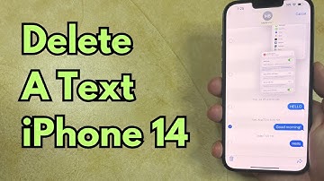 How to Delete a Text Message on iPhone 14