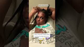 Trouble Don’t Last Always | boho box braids | bohobraids boxbraids naturalhair braid