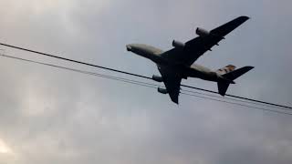ETIHAD AIRWAYS 454 DEPARTURE FROM VCBI