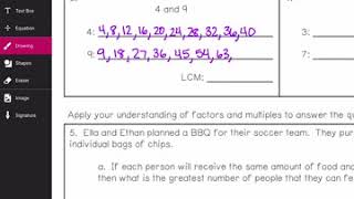 Factors and Multiples Part 3