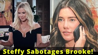 Steffy blocks Brooke's plans for romance! Bold and Beautiful Recap 9/20 #boldandbeautiful