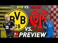 Borussia Dortmund vs. Mainz 05 Preview | Bundesliga