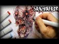 "Skinwalker" (The Rake) Horror Story - Creepypasta + Drawing