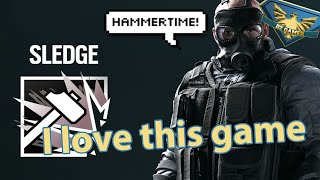 random but supposed to be funny moment in Rainbow Six Siege