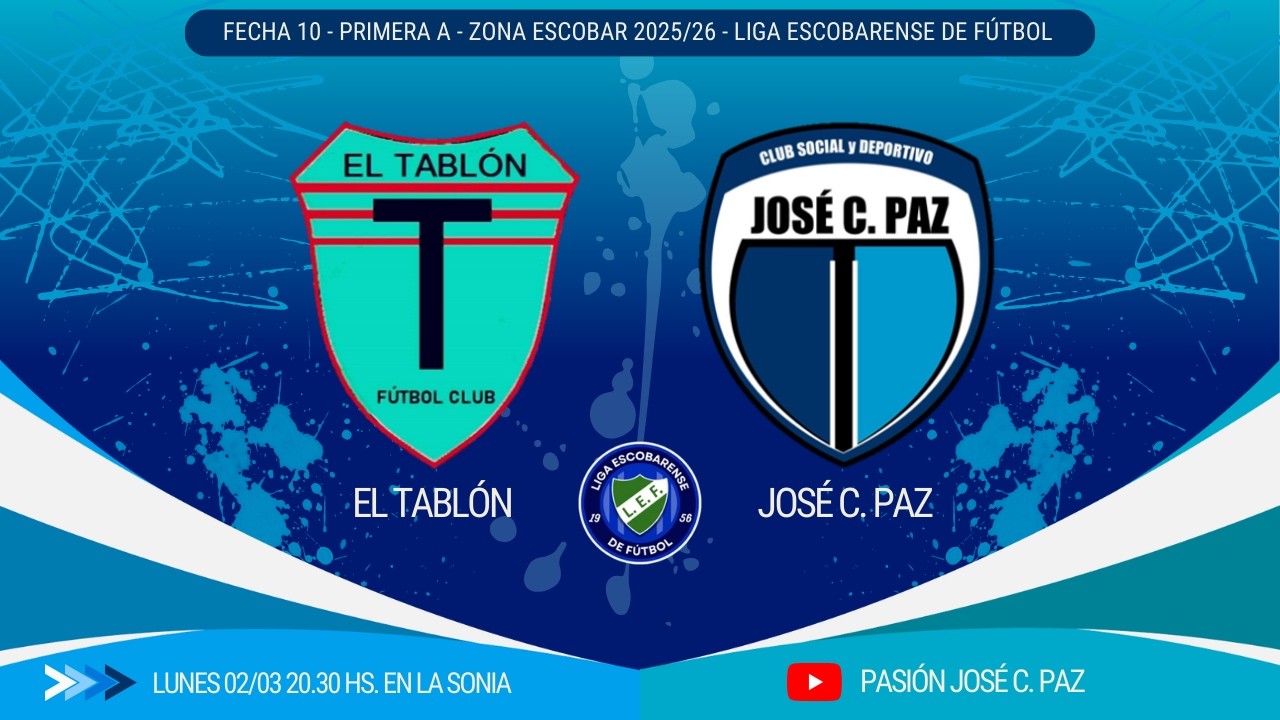 El Tablón vs José C. Paz // PASIÓN JOSÉ C. PAZ