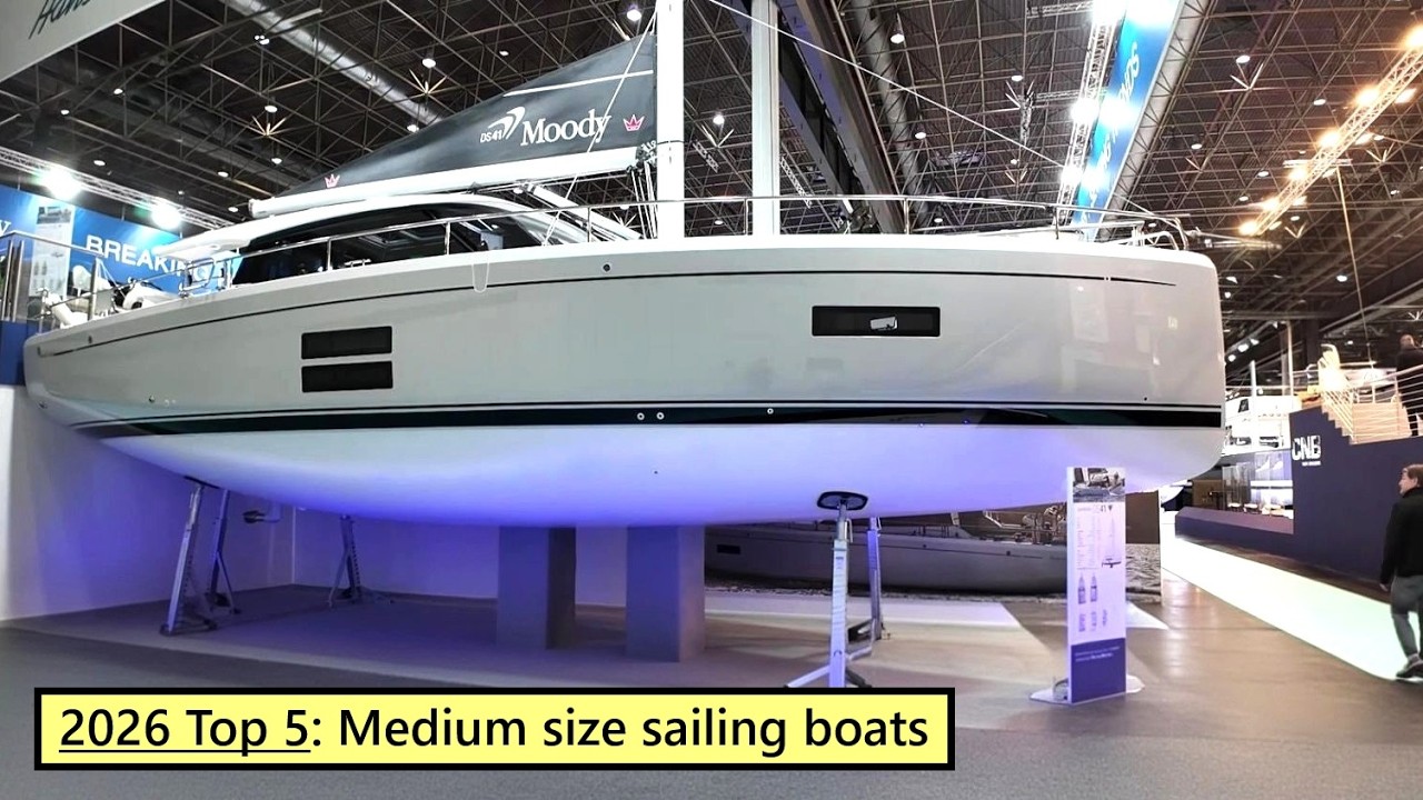 ⁣Top 5 medium size sailing boats 2026