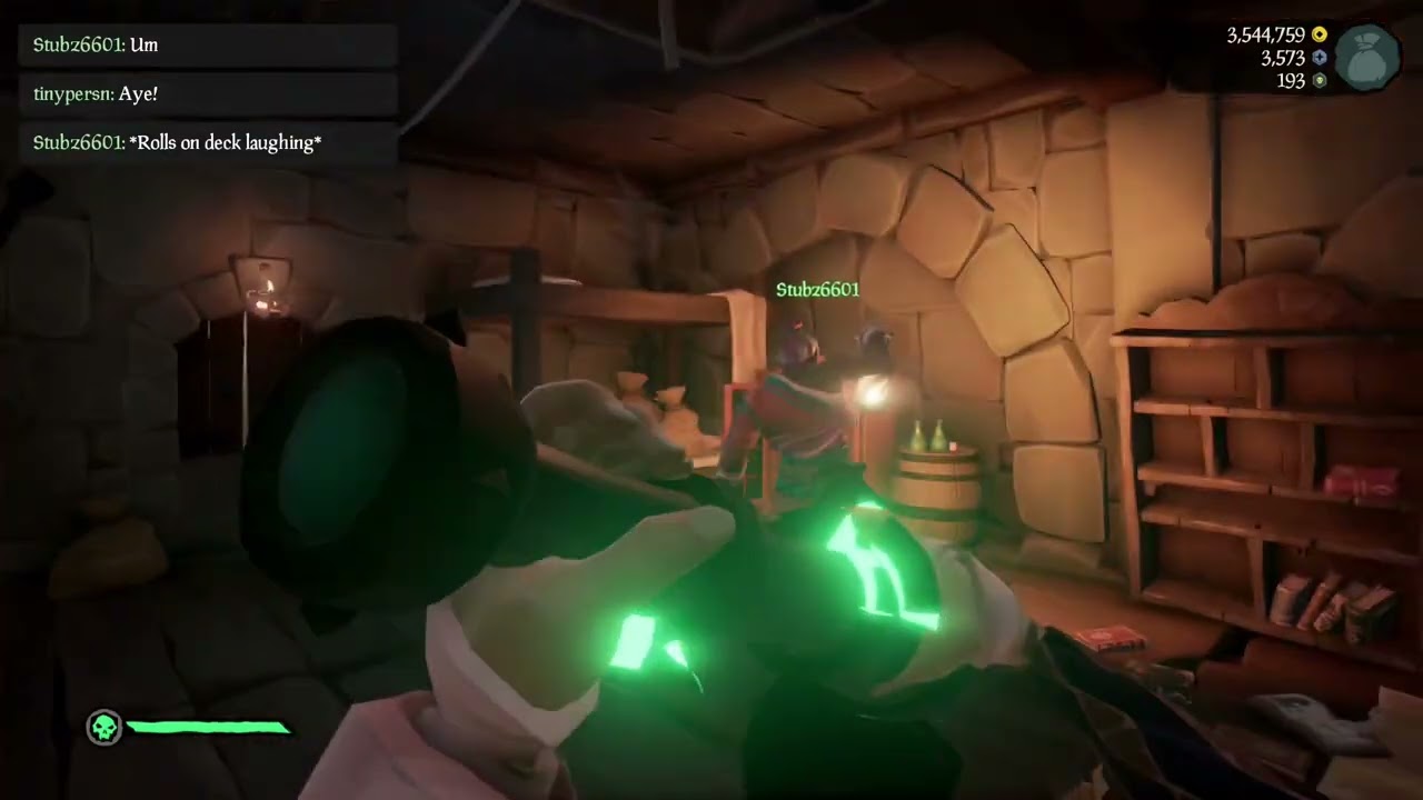 The Silent Barnacles find a DANCING Barrel! Sea of Thieves Season 6 funny glitch