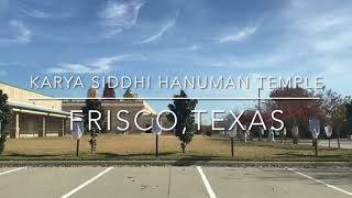 Outlook of Karya Siddhi Hanuman Temple | Temple in Frisco | Dallas | Texas | Cute Vlogskavi