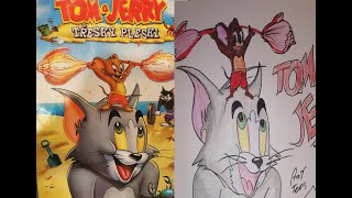 life oon رسوم كرتونية #كل يوم شخصية كرتونية #توم_و_جيري How to draw tom & Jerry