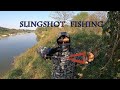 Slingshot Fishing , Slingshot Hunting, Рыбалка с рогаткой