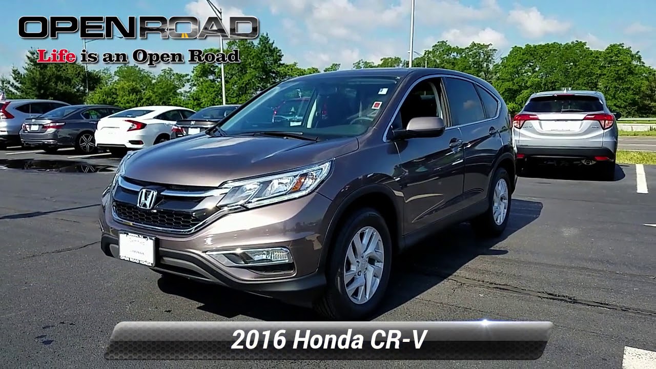 Certified 2016 Honda CRV EX, Edison, NJ 10691P YouTube