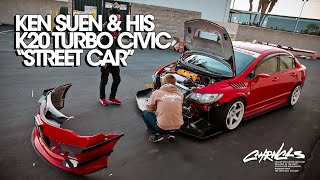 Ken Suen & His K20 Turbo Civic "Street Car"...