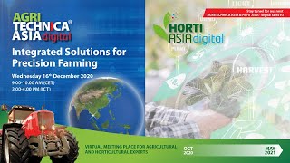 AGRITECHNICA ASIA & HORTI ASIA digital talks #3: Integrated Solutions for Precision Farming