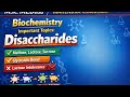 MBBS 1st year Biochemistry Important Topics Diassaccharides ByMahendra chaudhary #mbbs#automobile