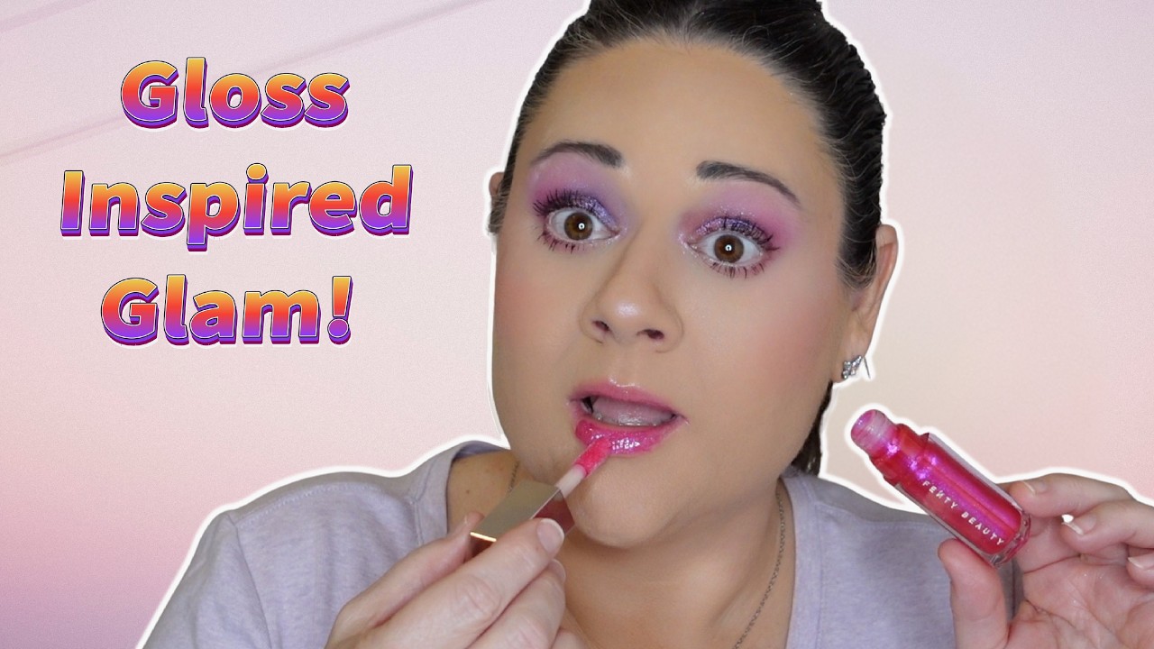 Подбираю макияж под новый блеск для губ Fenty Gloss Bomb!