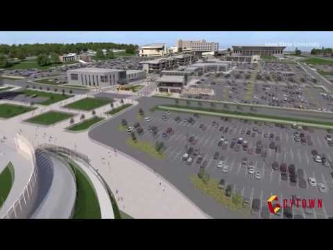 Iowa State University officials break ground on new entertainment district