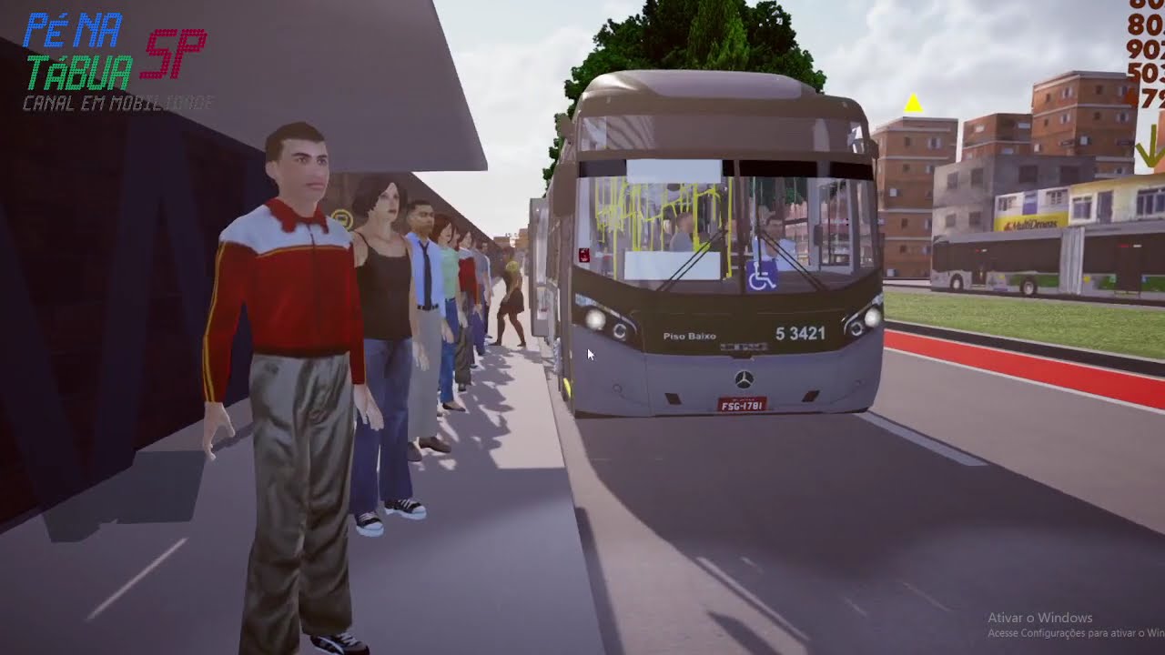 Proton Bus Simulator - Fazendo a linha 907M-10 com o Caio Millennium BRT da Via Sudeste