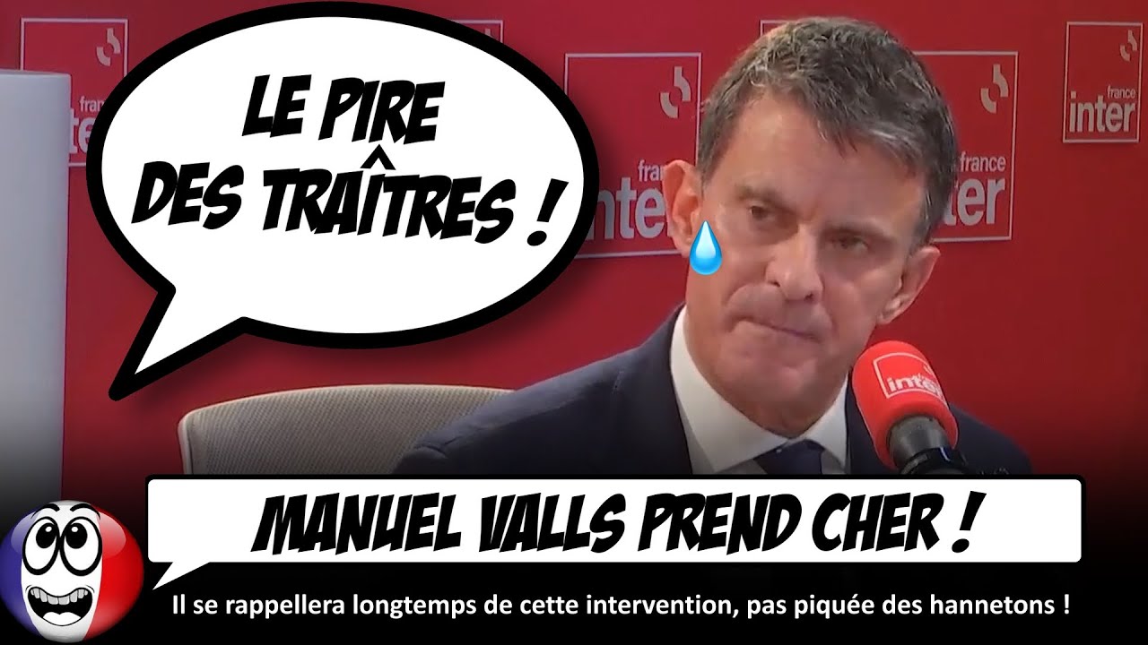 "Vous êtes un ÉTRON !". Manuel Valls INSULTÉ par un auditeur en direct, pour sa première radio...