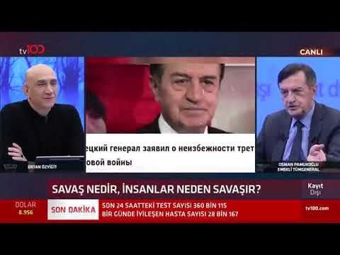 TV 100 Ertan Özyiğit ile Kayıt Dışı  8 Ekim 2021 , 3  Dünya Savaşı  Osman Pamukoğlu