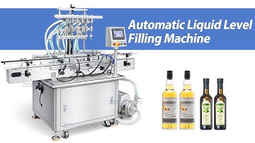 How to Use ZS-VTZL100 Automatic 6 Heads  Whiskey Bottle Liquid Level Overflow Filling Machine