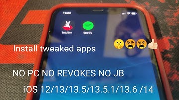 Install Tweaked Apps for iPhone NO JB/PC/REVOKES|iOS 13/14|Tutubox tutorial|Tweakbox alternative