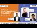 Moat investment philosophy  moat financial i suraj nair  koushik mohan on ask the expert show