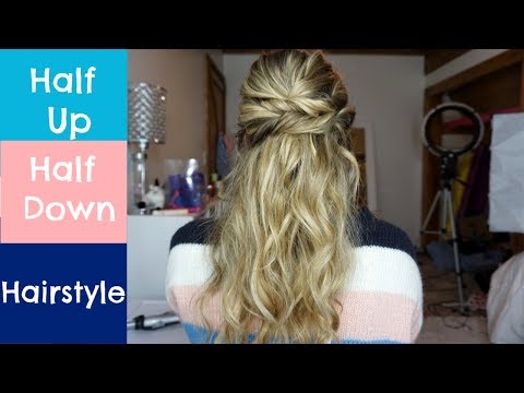 half-up-half-down-hairstyle-for-short,-medium,-or-long-hair