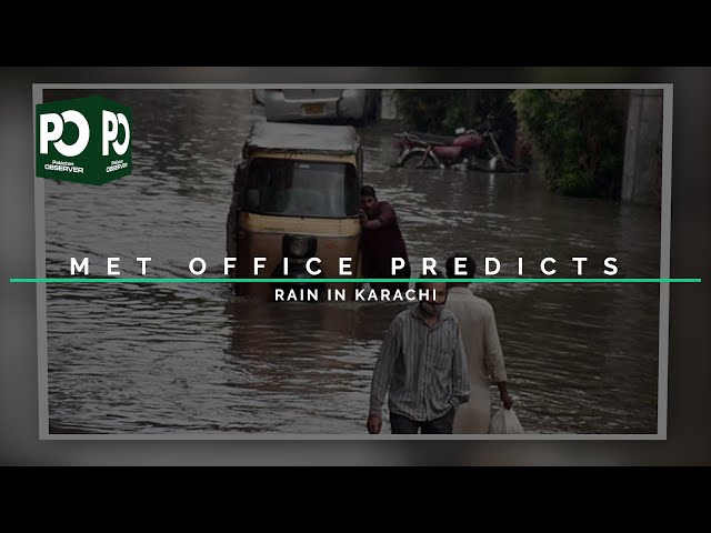 Met office predicts rain for Karachi | Pakistan Observer class=