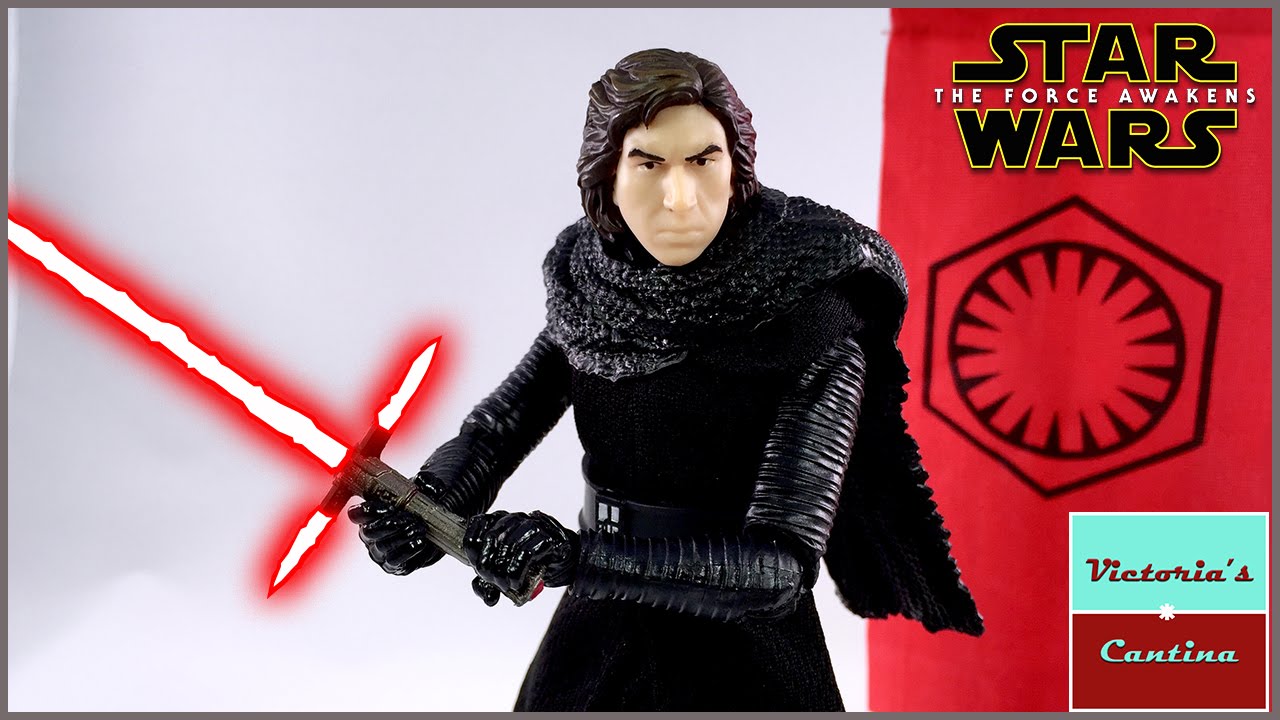 HASBRO STAR WARS BLACK SERIES 6" inch Kylo Ren Unmasked Exclusive SDCC 2016 HASBRO STAR WARS BLACK SERIES 6" inch Kylo Ren Unmasked Exclusive SDCC 2016