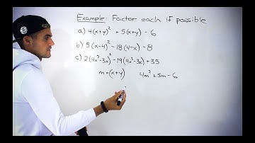 Grade 10 Math (Ontario, MPM2D) - Factor by Decomposition + Binomial Factors