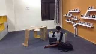 Student Space Design Project - Testing The Branchair