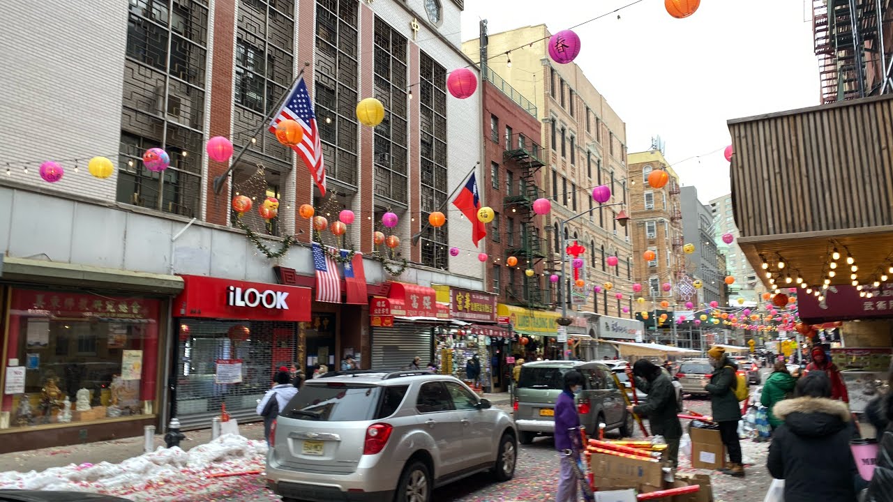 Chinese New Year NYC LIVE in Chinatown, Manhattan