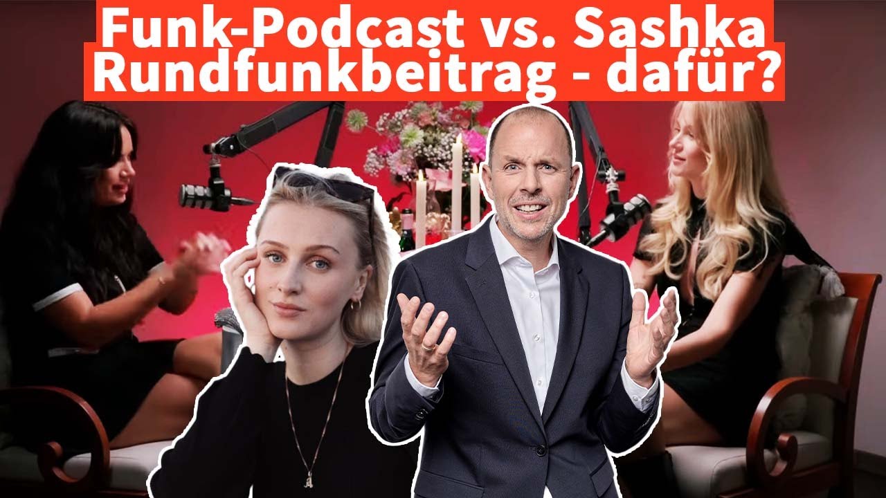 Video Thumbnail: Funk-Podcast zieht über Sashka her! DAFÜR zahlen wir Rundfunkbeitrag | Anwalt Christian Solmecke