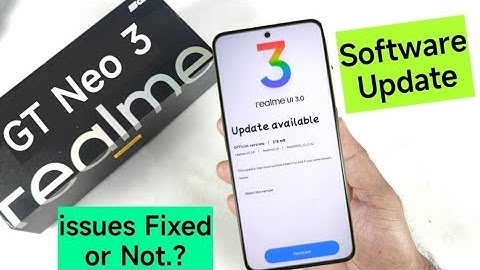 Realme GT Neo 3 Software Size & features issues fixed or not 🔥🔥🔥