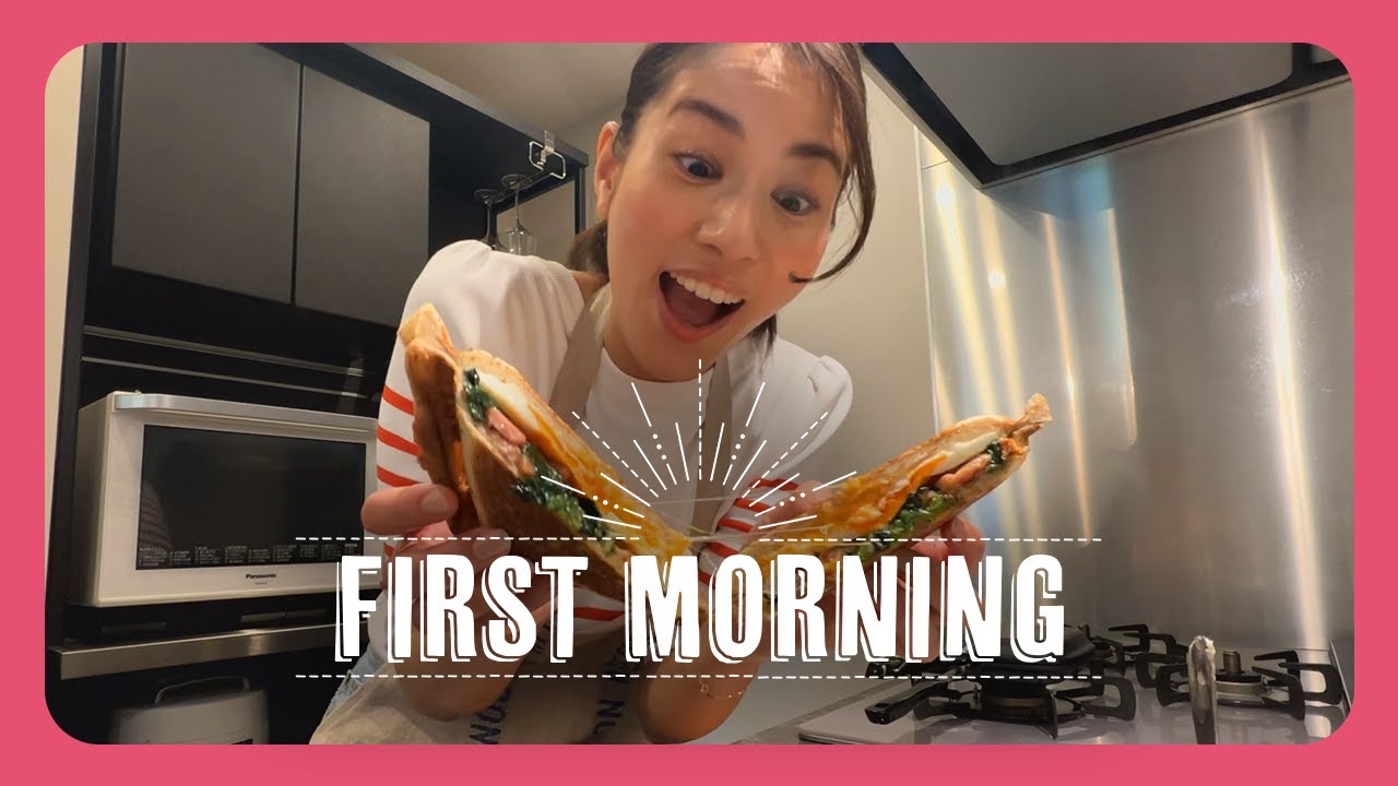 【新モーニングルーティン】"はじめての朝”に… 念願の具材モリモリ！な朝食づくり