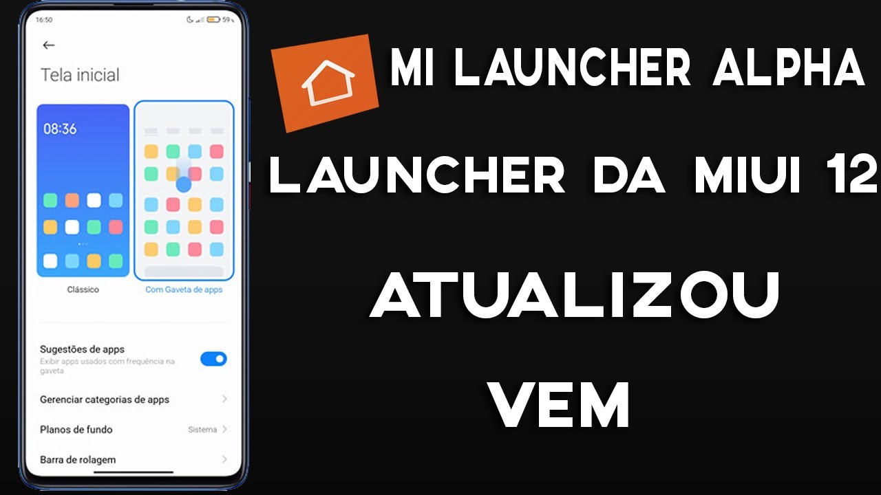 Mi Launcher Alpha Youtube