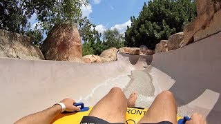 Trying The Viper Water Slide at Valley of Waves Sun City