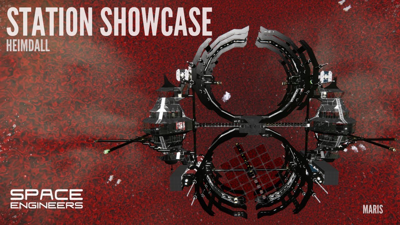 SPACE ENGINEERS STATION SHOWCASE - HEIMDALL - YouTube