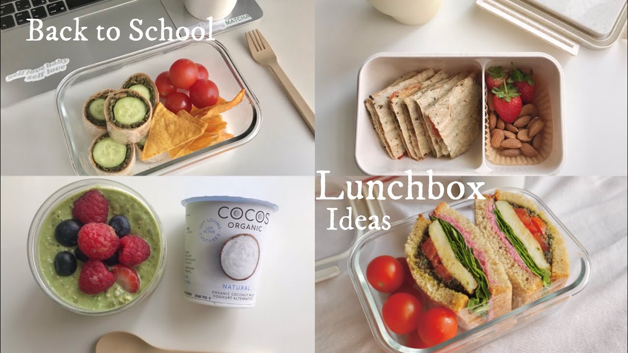 Back to School Lunchbox ideas أفكار لنش بوكس سهلة للمدرسة و الجامعة و العمل