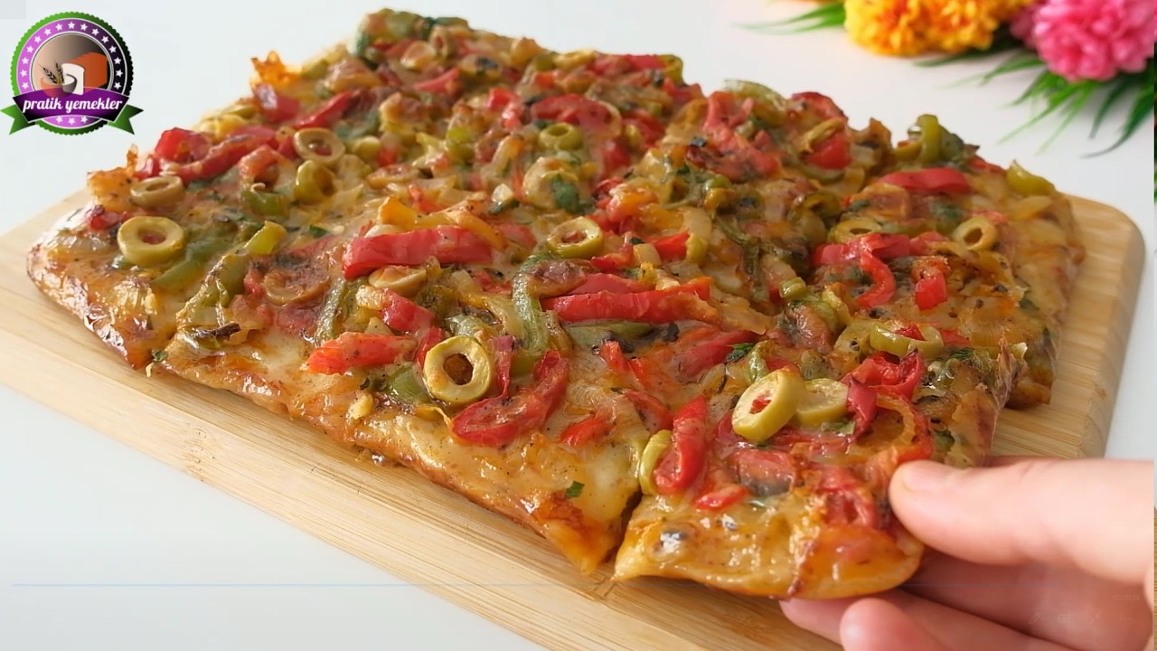 Pizzadan  daha lezzetli!???? Sadece patatesleri rendeleyin! Bu tarif Alışkanlık yapacak! KOLAY ve UCUZ????