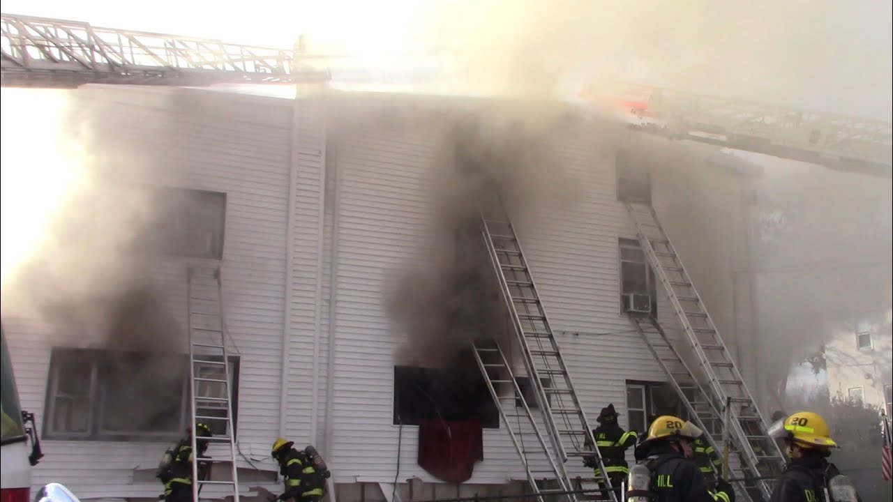3 Alarm House Fire Washington Ave Clifton Heights Borough YouTube