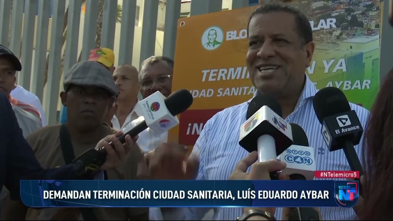 Demandan terminación de la ciudad sanitaria Luis Eduardo Aybar