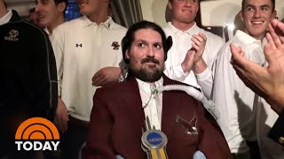Hundreds Honor Ice Bucket Challenge Booster Pete Frates With Icy Plunge | TODAY