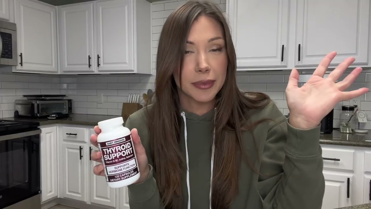 Saint Mingiano Thyroid Support Supplement with Iodine |120 Capsules
