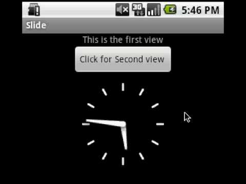 View Flipper overshoot