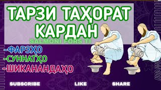 Тарзи Дурусти Тахорат Кардан.Как Провельно Сделать Тахорат.