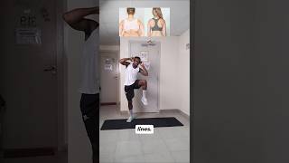 100 series 🔥 standing fat burn challenge #challengeyourself #fitness #homeworkout #bellyfat