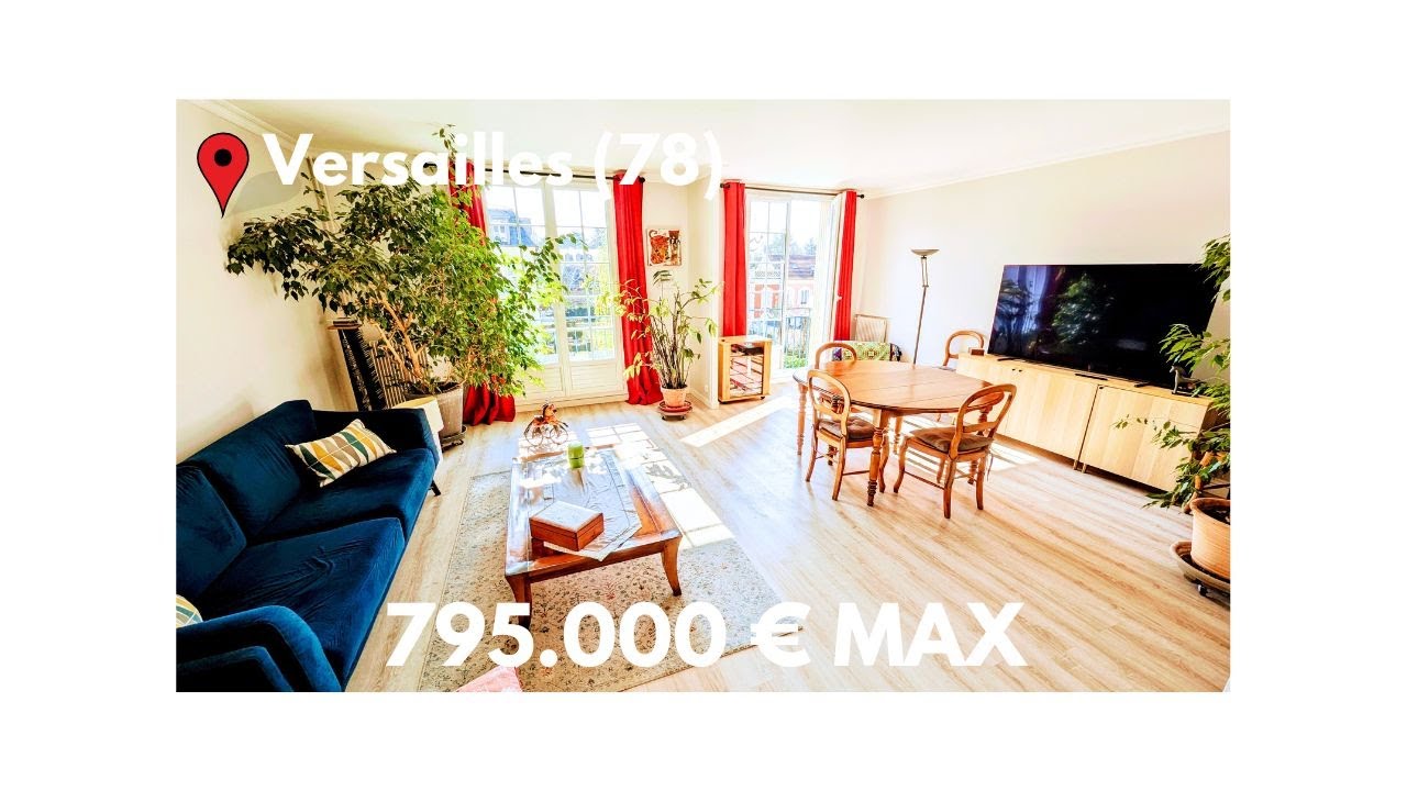 OFF📍VERSAILLES 💰 795 K€ 🔑  97m² . Appartement 100m² - Hoche - Château - Ermitage