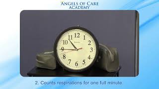 CNA Skill: Counting and Recording Respirations