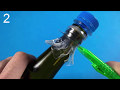 4 awesome life hacks with plastic bottles